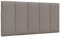 vidaXL Kopfteil-Kissen Hanko Taupe 100 cm Stoff, Kopfteilkissen, Kopfkissen, Lesekissen, Kopfteilpolster, Rückenkissen, Kissen-Kopfteil, Kopfteil Polster