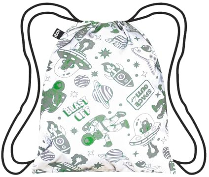 LOQI SPACE Out Reflective Medium Backpack