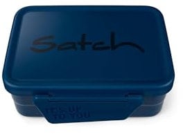 satch Set di portamerenda in acciaio inox mit Trennfach, BPA-frei, Spülmaschinenfest Blue - Blu