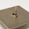 Antique Brass Straight Knurled Switches and Sockets (1 gang 2 way Toggle)
