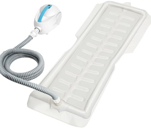 Bubble Bath Mat Tub Spa Massager 3-Speed Portable Spa Bubble Bath Massager with Hydrotherapy Jets, Non-Slip Suction Cups & Ultra Quiet Motor | Bathtub Spa Experience at Home, Luxury Bathtub Bubble Mat