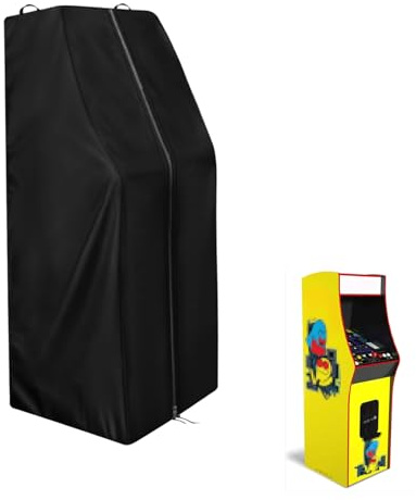 Arcade Machine Cover for Arcade1up Full Size PACMEN Deluxe Game Machine | 19x23x61,Waterproof Dustproof Heavy Duty Oxford Fabric,for Full Size Arcade1up Class Deluxe Electronic Video Game Machine
