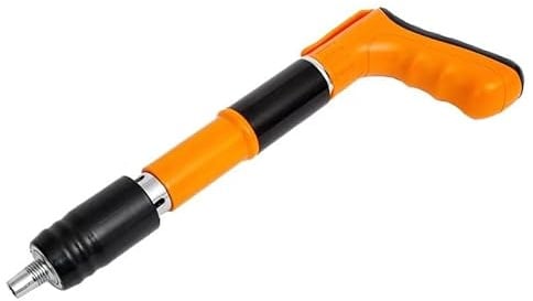LEWFECBO Concrete Nail Gun Set Including 100 Nails, Low Noise Steel Nail Gun, Wall Mounted Shot Nail Device, Fixing Tool for Concrete and Masonry