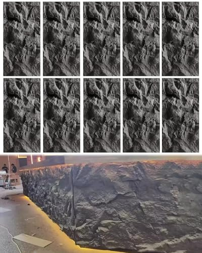 3D Wall Panels with Faux Stone Effect, Thick Wall Cladding for Interior and Exterior Decor