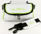 Samsung NX3000, NX mini Camera Case Bag by TGC ® with shoulder strap and Carry Handle (Cool White With Electric Green Trims)