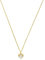 Amor Kette mit Anhänger 925 Sterling Silber Damen Halsschmuck, mit Zirkonia synth., 45 cm, Gold, Herz, Kommt in Schmuck Geschenk Box, 2022292