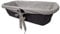 Babyline Cloud Gris – Babybett-Abdeckung, 90 x 40 cm