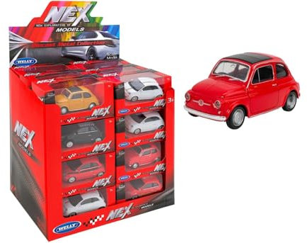 Globo Welly Auto Die Cast Fiat 500 1:43