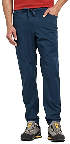 Black Diamond M Notion Pants Blau - Bequeme leichte Herren Baumwoll Kletterhose, Größe XL - Farbe Indigo