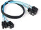 ADCAUDX Cable SATA-III: 0,5 m, 4 piezas/juego-SATA 6Gbps, cable SATA-HDD SSD, cable de datos de repuesto para servidor, Bitcoin, computadora, SSD, disco duro, CD, DVD, unidades Raid (1.6 pies)