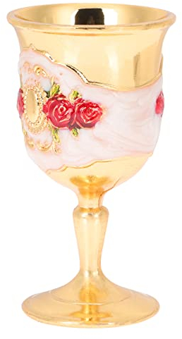 Homoyoyo Calice D'epoca Calice Da Liquore Bicchieri Medievali Bicchiere Di Liquore Al Vino Bicchieri Di Vino Rosso Calice Di Vino Bicchiere Di Vino Bicchiere Di Succo Lega Di Zinco Unico