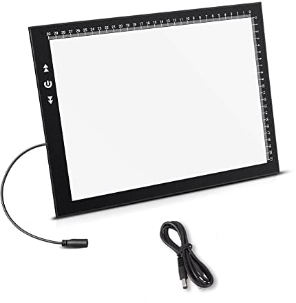 HSK A4 LED-Lichtpad Sperren/Entsperren Touch-Dimmer-Knopf Helligkeit 7000 Lux