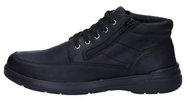 Valleverde 36824 Scarponcini Casual Uomo Pelle Nero Suola Gomma