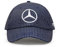 Fuel For Fans Mercedes Benz F1 Special Edition George Russell 2022 Konnichiwa Japanese GP Baseball Hat Navy, Blau