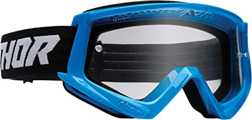 Thor MX Cross Brille Combat Racer Schutzbrille blau schwarz