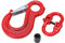 Slip Hook Eye Sling, 2T Bearing Trailer Lifting Chain Connector Hooks Heavy Duty mit 2-Ring-Schnalle