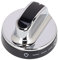sparefixd for New World Vision Cooker Oven Hob Gas Knob Black Chrome