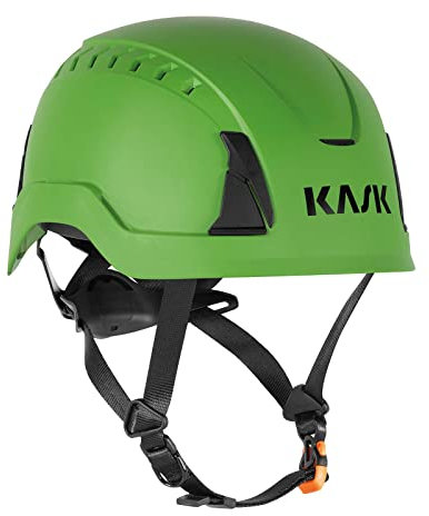 Kask Schutzhelm Primero Air grün, Bauhelm, Arbeitshelm, Drehrad, 14 Belüftungskanäle, nach EN397 und EN50365