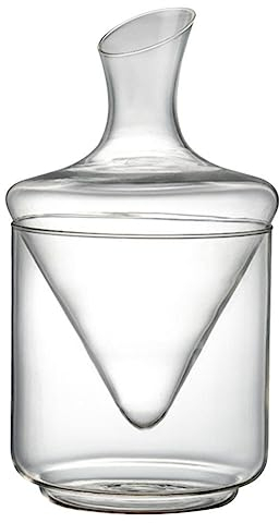 Kichvoe 1 Pc Carafe Distributeur De Boissons Cadeau Distributeur De Whisky Cuisine Décanteur Aérateur Filtre Serveur Réfrigéré Contenant De Vin Rouge Source Principale Accessoires Un Verre