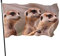 Fahne 90X150cm Tier Drei Braune Erdmännchen Garten Fahnen Mit Metall-Ösen Hanging Flag Lichtbeständige Fahnenkette Flaggen Für Draußen Aktivitäten Parade