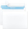 Netuno 50x Briefumschlag Weiß DIN C6 11,4 x 16,2 cm 90g weißer Umschlag C6 haftklebend ohne Fenster Premium-Qualität Briefkuvert Papier Geschäftsumschlag weiße Briefhülle Postumschlag office envelope