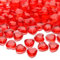 Ziamzra 600 Stück Streudeko Herz Rot Diamantene Hochzeit Tischdeko Geburtstag Kristall Deko Glassteine Deko Acryl Dekosteine für DIY Vase Valentinstag - 12mm
