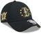 New Era Armed Forces Day 2024 9Forty Stretch Snap Black MLB Team Cap, Schwarz - Boston Red Sox, Einheitsgröße