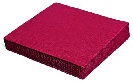 2000 Servietten PAP 33x33 cm 1/4 Falz 2-lagig bordeaux