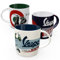 Nostalgic-Art Retro Kaffee-Becher (3er-Set), 330 ml, Vespa Set 1 – Geschenk-Idee für Roller-Fans, Keramik-Tasse, Vintage Design