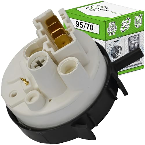 Druckschalter Wasser für Waschmaschine und Geschirrspüler 95/70 mit 4 Kontakten Druckwächter - Garantie 5 Jahre - ONIX TECH