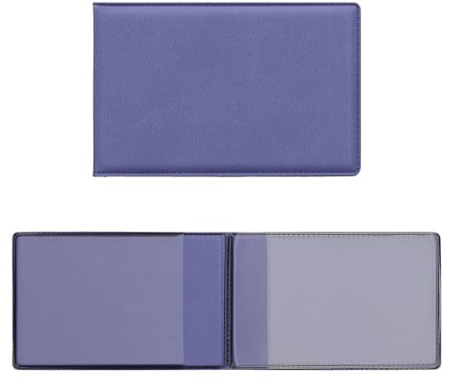 kwmobile 3in1 Kartenetui aus Kunstleder - 10 x 6,5cm - Mini Kreditkarten Wallet - Etui für Karten im Scheckkartenformat - Lavendel