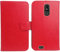 Anybird Rosso Custodia in pelle Flip Case Protettiva Cover Skin per BRONDI AMICO VERO 4G 5.7 Caso Leather Cover Flip Guscio Copertina Portafoglio Magnetico Anti Urto e Anti Graffi
