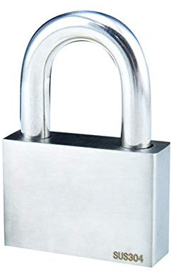 cerradura, cerradura con llave, Candado de llave maestra, una llave for abrir múltiples cerraduras, candado for exteriores de acero inoxidable resistente al agua y al óxido, 30 mm, 40 mm, 50 mm, 60 mm