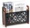 QILICZ Porte-revues - En bois - Support debout - Étagère à magazines - Panier de rangement robuste et durable pour le bureau et la maison - 33 x 24 x 13 cm