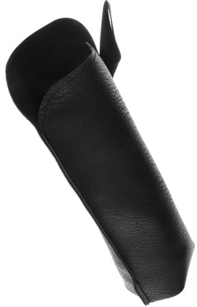 DONFAMDS Thermobecher-Set schützend mit isolierte Flaschenhüllen Isolierung Beschützer kalt wasserflaschenhalter Bechermanschette Glasflaschenschutz Tumbler-Hülse Cup-Ärmel PU-Leder Black