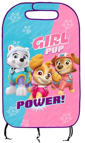 sarcia.eu Autositz-Schutzmatte, Schutzunterlage für Autositze 48x75 cm (Paw Patrol Girl)