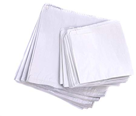 Frame Company 100 Sulphite White Paper Bags 10 x 10-Strung, Wood, 27 x 24 x 1.8 cm