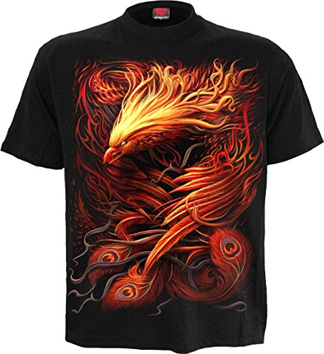 Spiral Mens M101 T-Shirts, Black, L UK