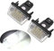 GZLMMY 2 pcs 12 V Ampoules LED Lampe de lumière de plaque d'immatriculation pour 206 207 306 307 308 406 407 5008 C3 C3 II C3 C4 C5