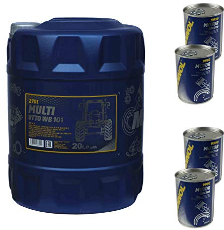 20L Motoröl MANNOL Multi UTTO WB 101 API GL-4 4xMotor Doctor