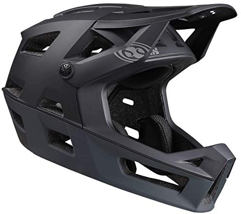 IXS Trigger Ff Integralhelm für Mountainbike, Schwarz, ML (58-62cm)