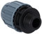 STEMAX-Wassertechnik: PP-Klemmverbinder, Klemmkupplung klemm x AG, PN16, Trinkwasserzertifiziert, DVGW, Größe: 40mm x 1“