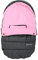 Altabebe AL2004P-78 Winterfußsack für Babyschale und Autositz, dunkelgrau/rosa