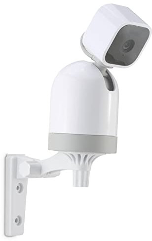 LEFXMOPHY Wall Mount Compatible for Blink Mini Pan-Tilt Mount for Ceiling Mounting Kit 180 Degree Adjustable (1PACK White)