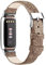 Bracelet en cuir compatible avec Fitbit Luxe pour homme et femme - Bracelet de rechange en cuir doux et respirant avec boucle classique en métal pour traqueur d'activité Fitbit Luxe