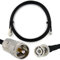 RANGEFUL 1m BNC Male to PL259 Coaxial Cable — HF-240 Cable (LMR 240 equivalent) Low Loss Coax Lead (50 Ohm) Extension Cable — Coax for Antenna HAM Radio CB Aerial Walkie Talkie VHF UHF Two Way Radio