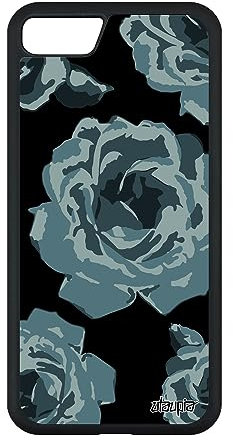 Coque Rose Fleur pour Apple iPhone SE 2022 Silicone Belle Metal Portable Pas Cher Telephone 4G Nature eternelle Mariage Antichoc de