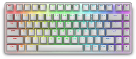 Alienware Pro Wireless-Gamingtastatur - Lunar Light