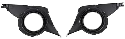 MSMDG Auto Nebelscheinwerfer Abdeckung Grill für Peugeot 207 Sport 2006-2009, Nebelscheinwerfer-Schutz Auto-Modifikations zubehör.,C/1 Pair