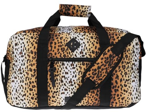 Große Tasche Reisetasche passend Handgepäck Sporttasche Weekender Bag Damen Panther